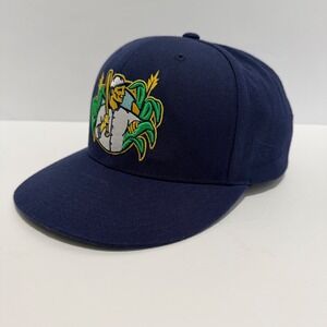 Field of Dreams Baseballism Navy Snapback Cap Embroidered Logo